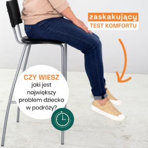 największy problem dziecka w podróży